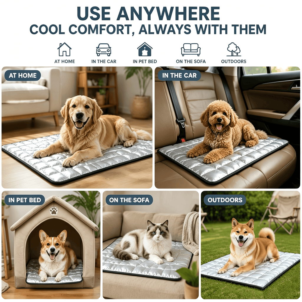 Un must-have quand on sort. Pad pour animaux de compagnie à usages multiples