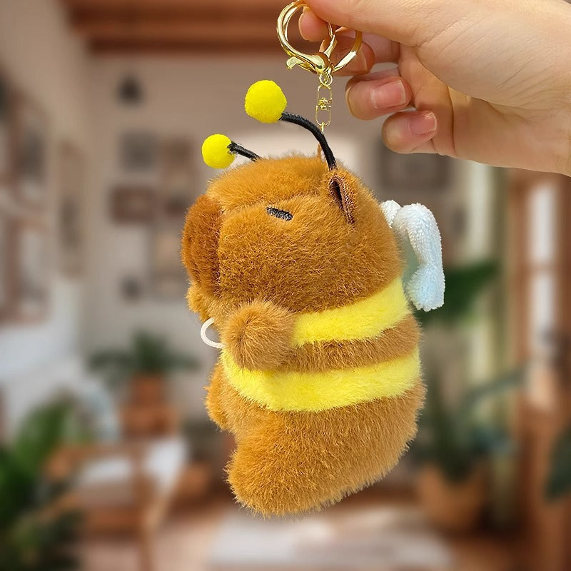 Jouet en peluche pour porte-clés Capybara