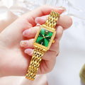 Montre Quartz de mode carrée simple pour femmes