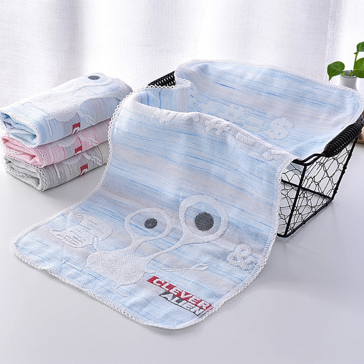 Soft Cotton Household Towels for Children and Babies