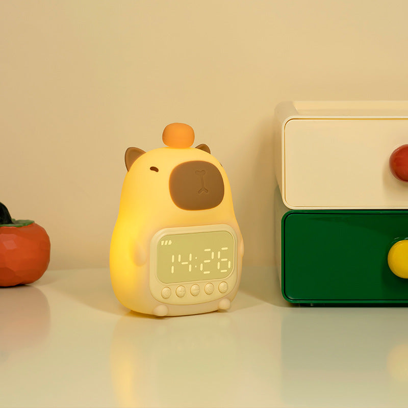 Populaire Capybara Silicone réveil réveil nuit lumière