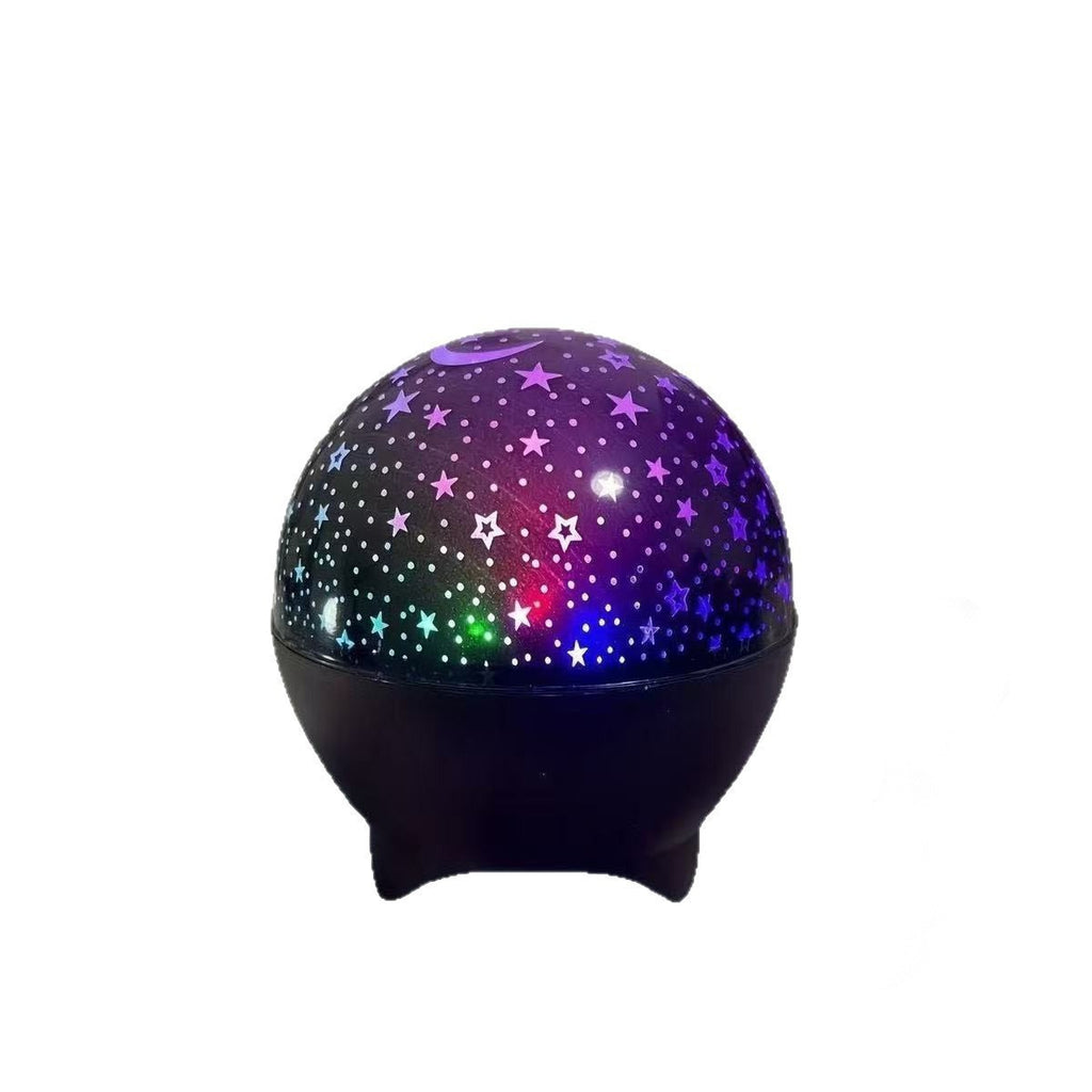 Créative Dreamy Childrens Starry Moon Multicolore Starry Sky Projection Lampe