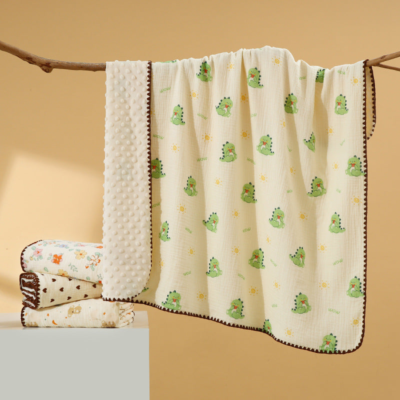 Type A Pure Cotton Gauze Doux Couverture bébé pour nouveau-nés et nourrissons