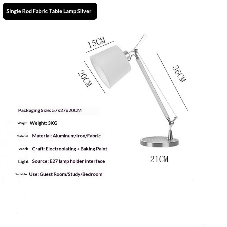 Bureau étude et travail de protection des yeux lampe de table