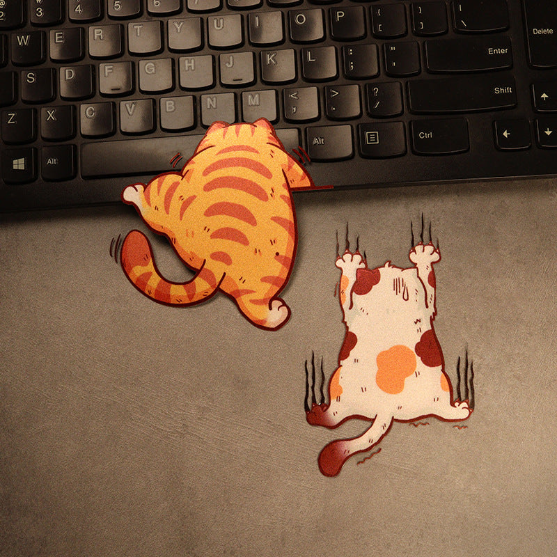 Sticker de voiture de chat à gratter Corps à gratter
