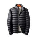 Manteau tendance à capuche rembourré blanc Duck Down Hommes