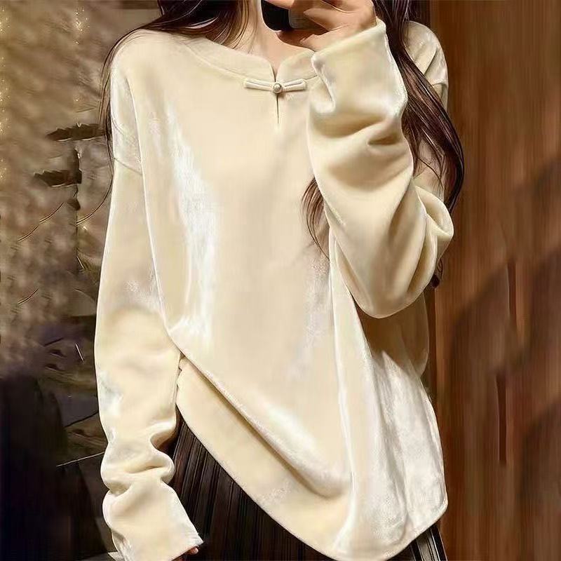 Haut et manteau de velours d'hiver
