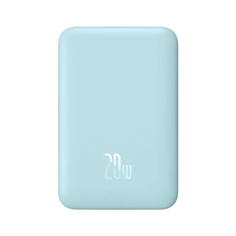 Mini magnétique sans fil charge rapide alimentation mobile 2-en-1 10000mAh forte adsorption