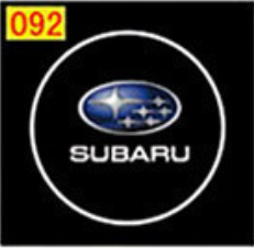 Voiture Bienvenue Lumière sans fil carbone motif fibre de porte infrarouge Projection lumière Ambi