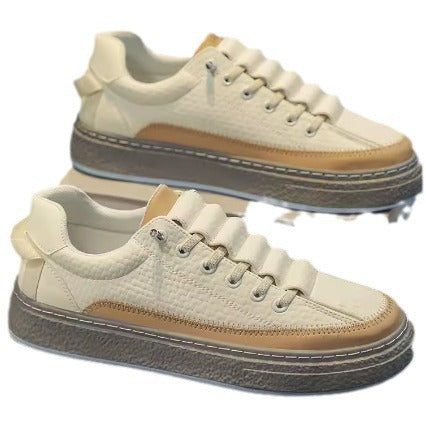 Chaussures de Skateboard en cuir tout en correspondance Casual Sports