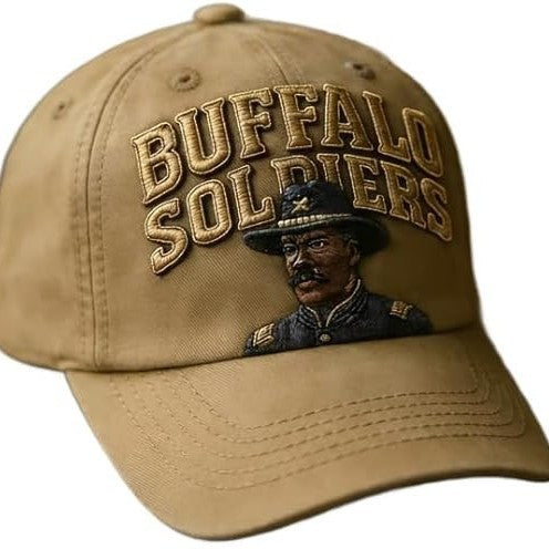 Chapeau commémoratif d'anniversaire américain pour soldats de Buffalo brodé