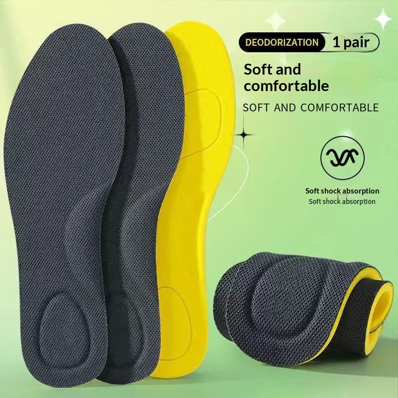Semelle intérieure respirante haute élasticité absorbant les chocs
