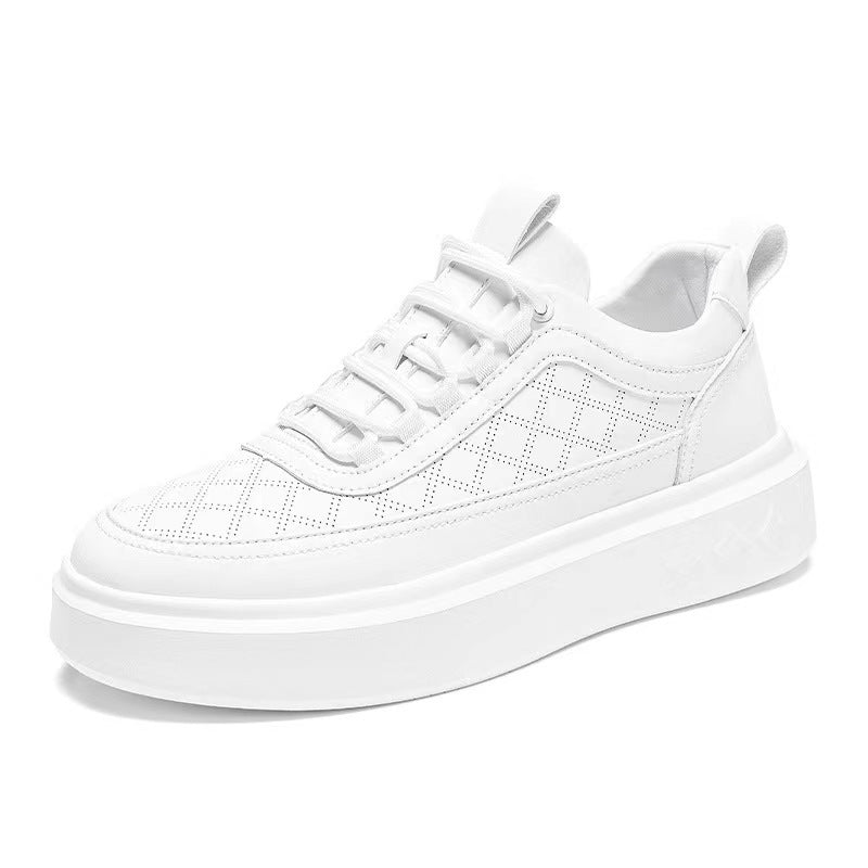 British Style Chaussure de Board Respirante Respirante Solidée