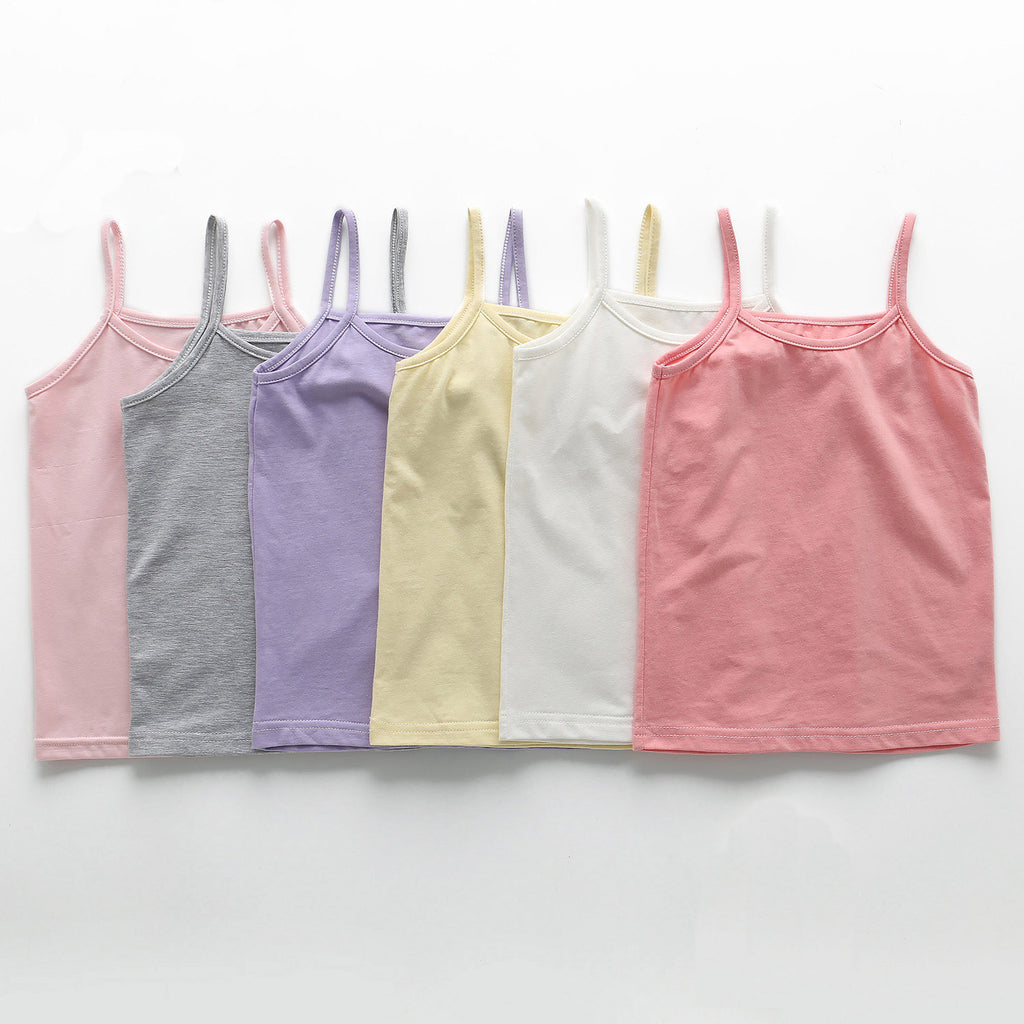 Couche de base intérieure mince à manches courtes pour les enfants de petite et moyenne taille