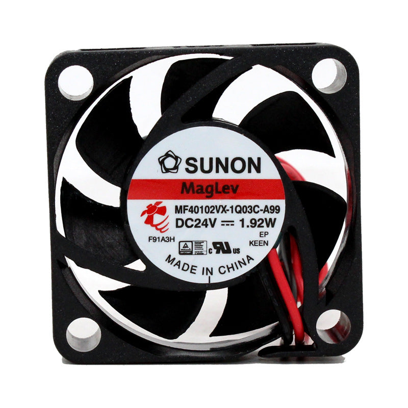MF40102VX-1Q03C-A99 Ventilateur à grand volume d'air 24V 4 Cm