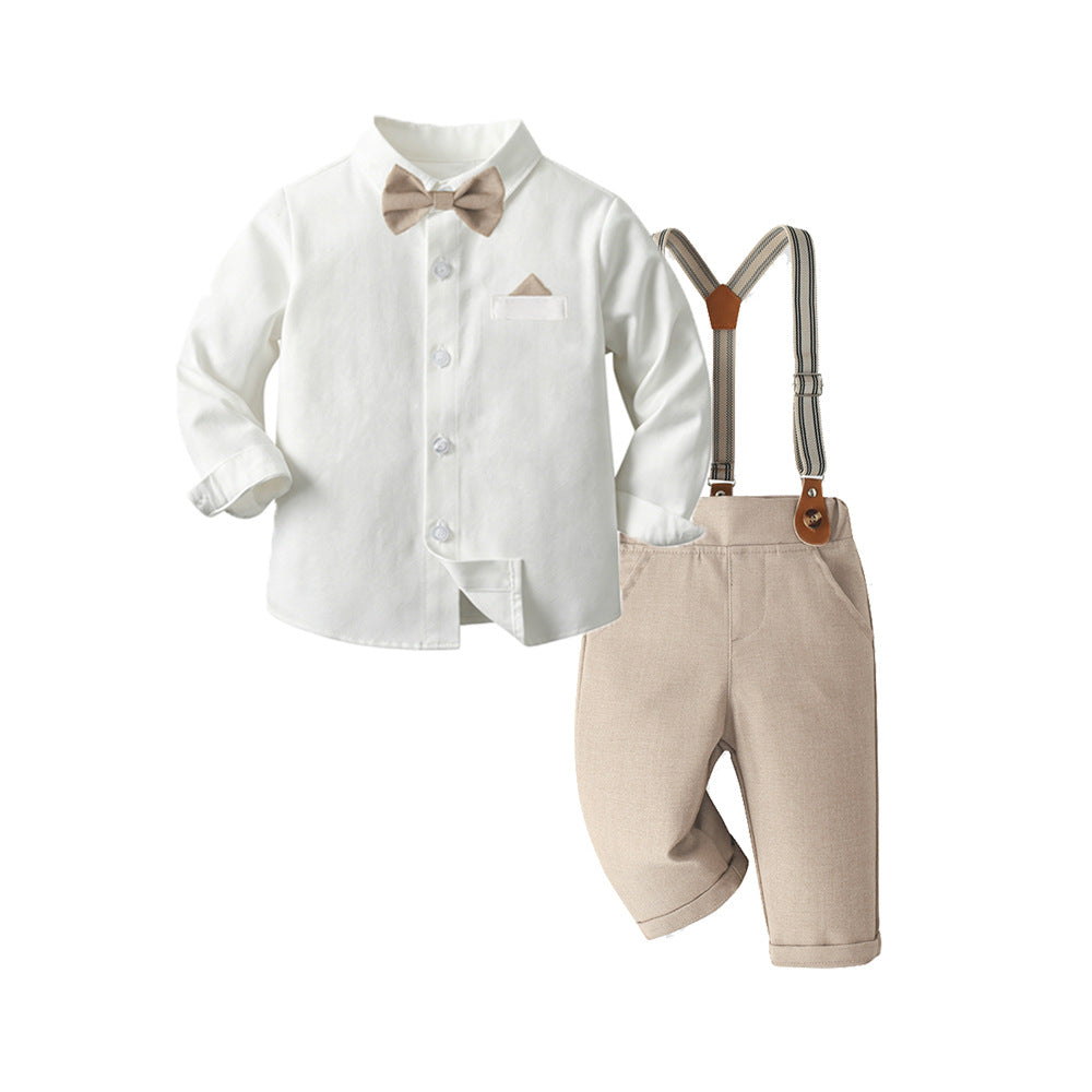 Automne Arrivées Enfants Cotton Outfit Set