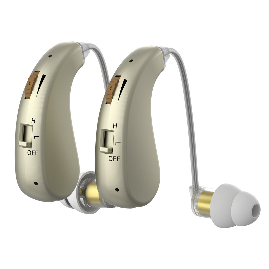 Earbuds with amplifier and noise-canceling function