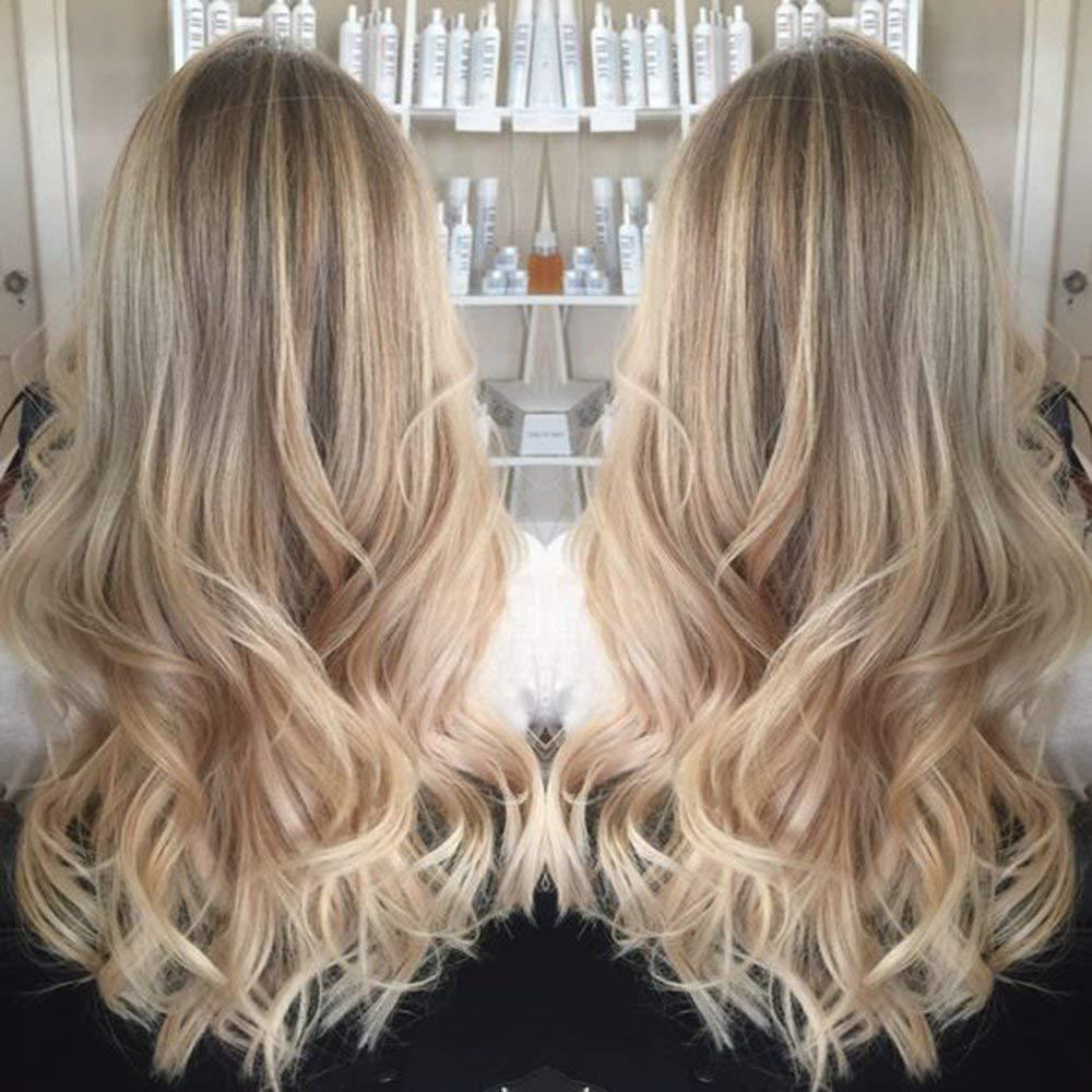 Femmes de longueur moyenne avec grandes vagues et cheveux bouclés