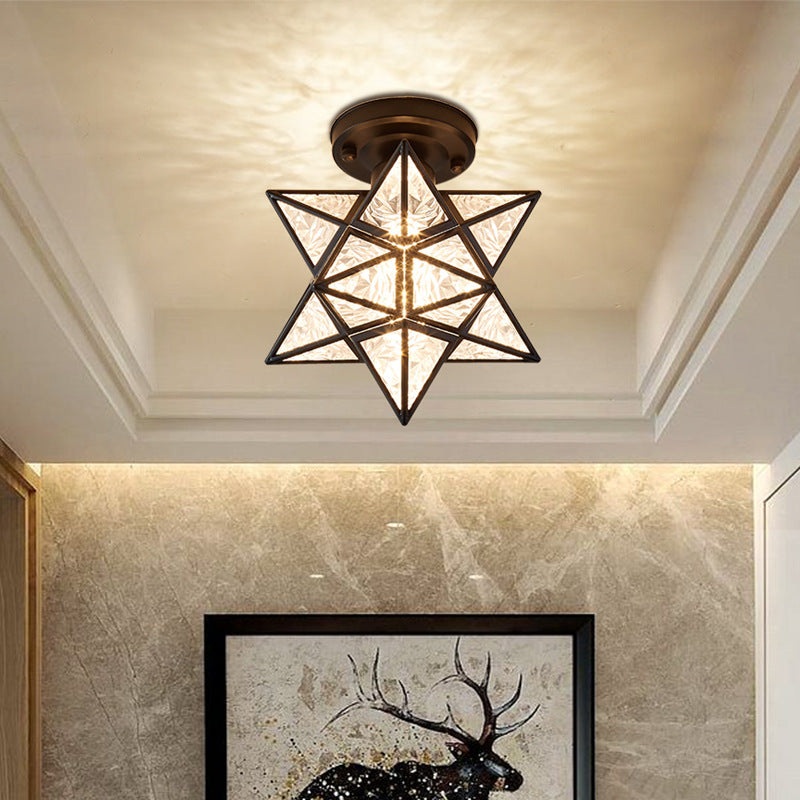 Lampe de plafond Nordic Creative Five Star