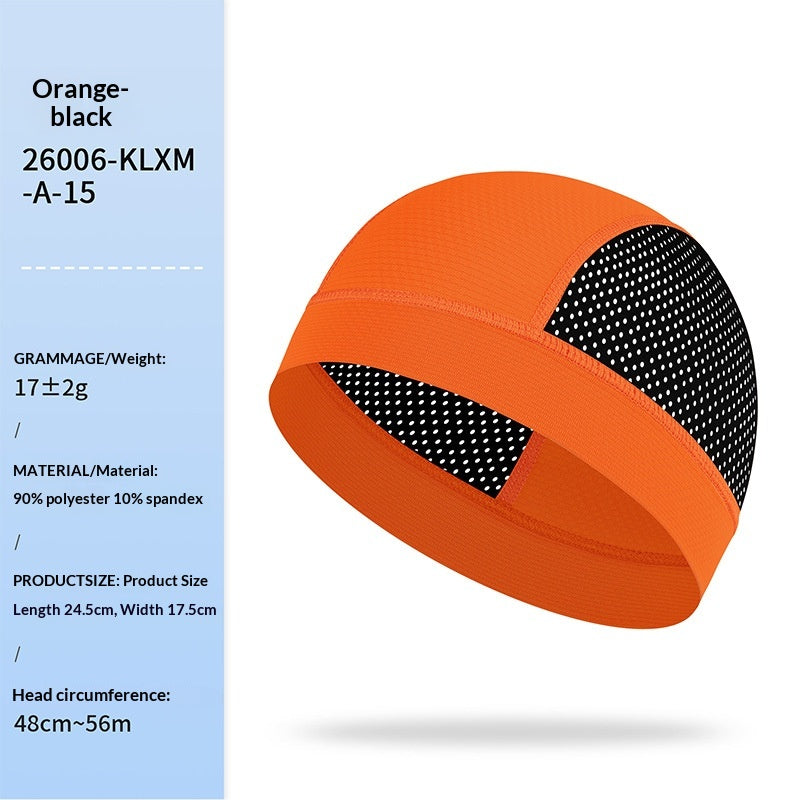 Casquette de sport de moto Barehead