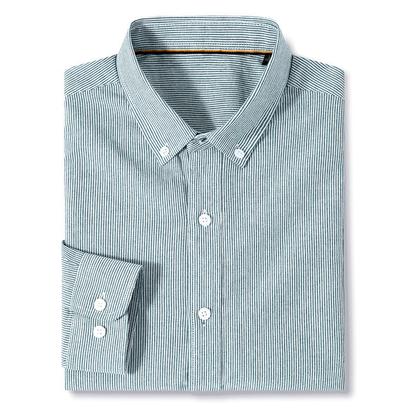 Manteau et chemise rayé gris et blanc style britannique