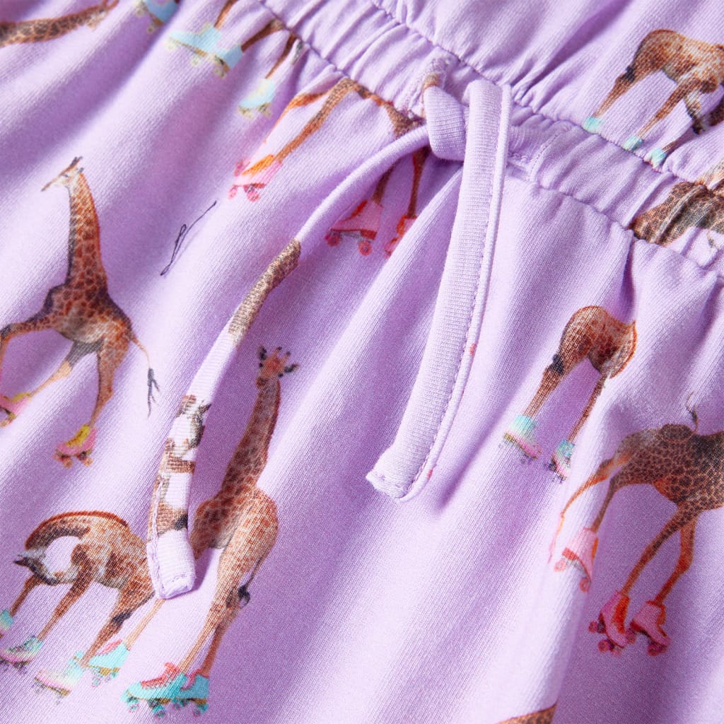 Robe pour enfants avec manches volantes et ceinture