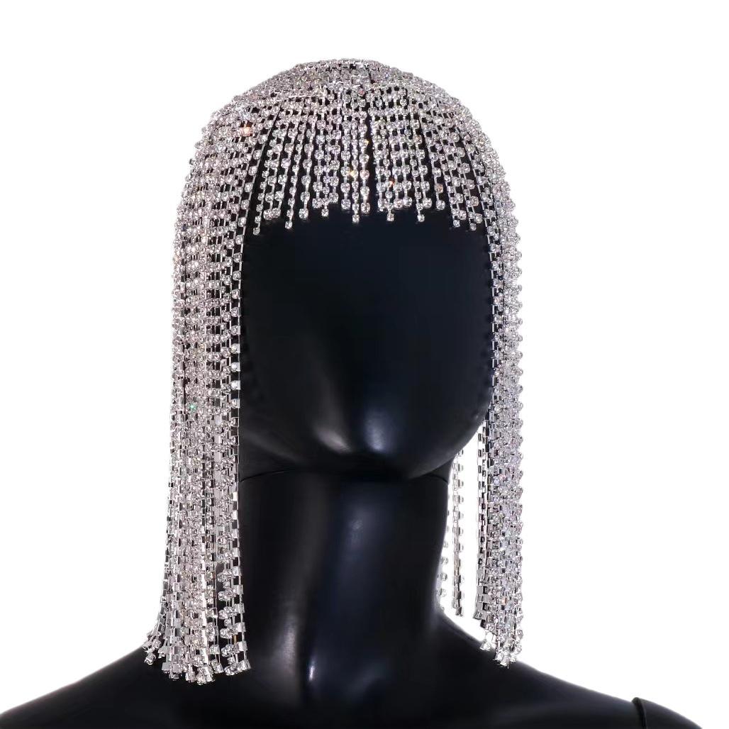 Bohemian Splendid Diamond Strass Retro Ethnic Vent Longueur Vêtements Fringed