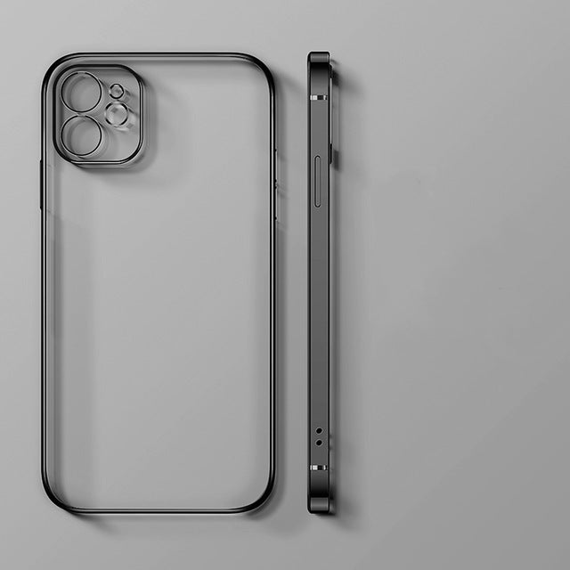 Étui de téléphone mobile ultramince transparent