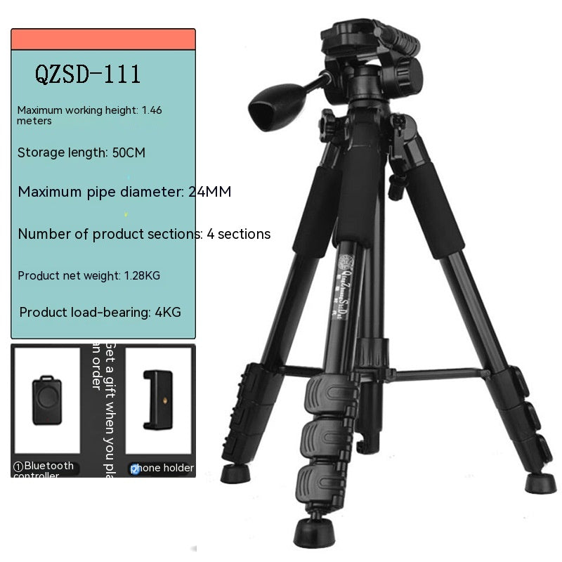 Bracket en alliage d'aluminium de Light Age SLR Camera Tripod