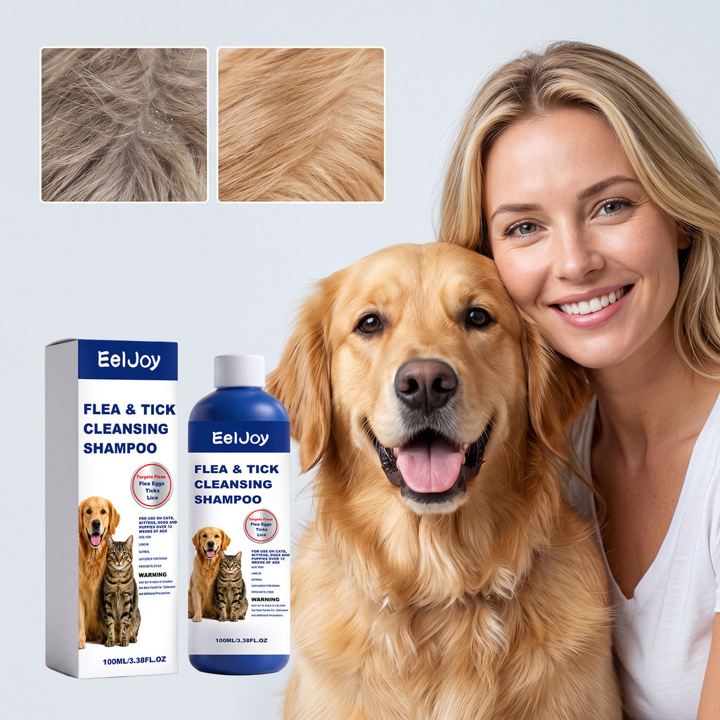 Flea Tick Pet Cleansing Shampoo