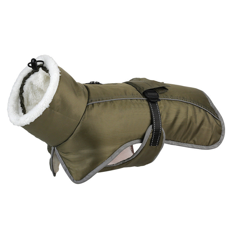 Animaux de compagnie Coton rembourré Coat Hiver Grand chien Golden Retriever Jarre Aero Bull Corgi Puppy Cloth