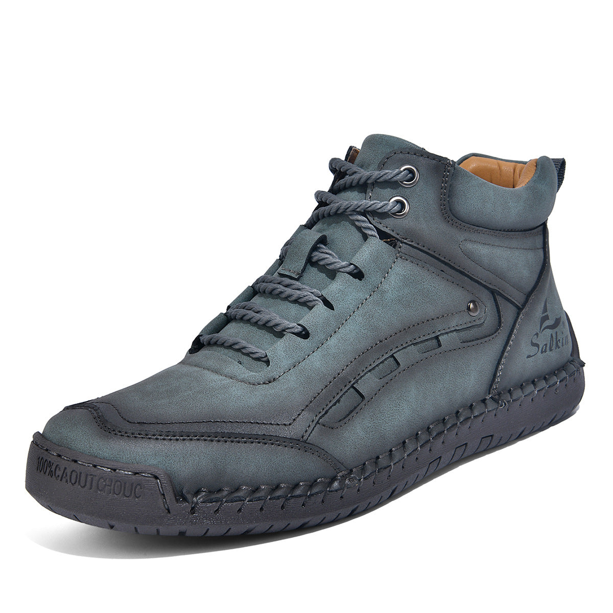 Chaussures décontractées pour hommes cousues à la main