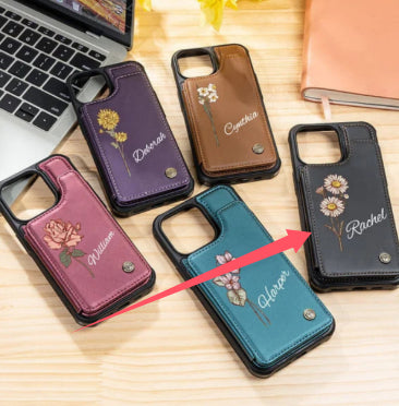 Étui téléphonique en cuir