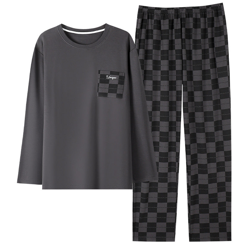 Coton Manches longues Coton complet Casual Vêtements de maison