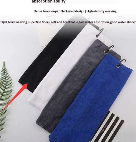 Serviette de golf Microfibre Waffle-weave Serviette de sport