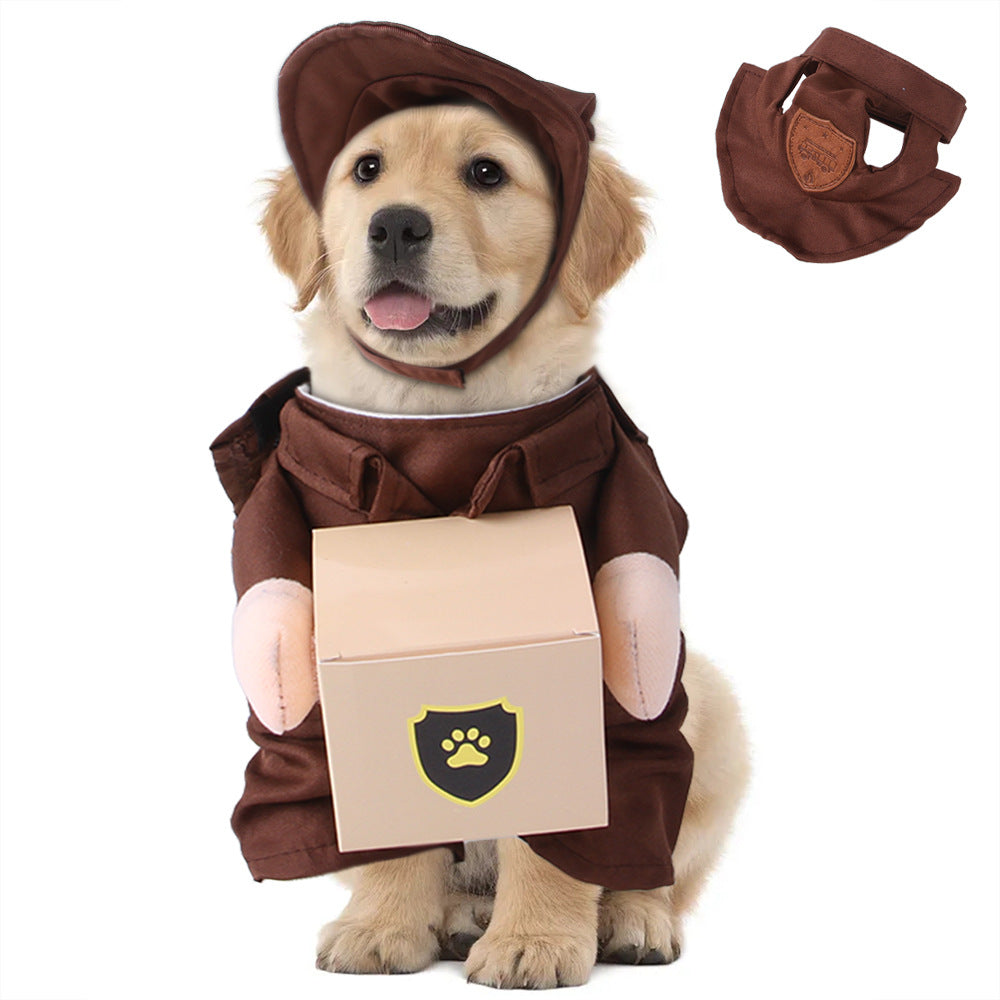 Pet Courier Vêtements permanents Vêtements amusants