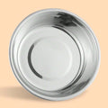 Stainless Steel Pet Bowl - Silver - Diameter 11.1cm - 1