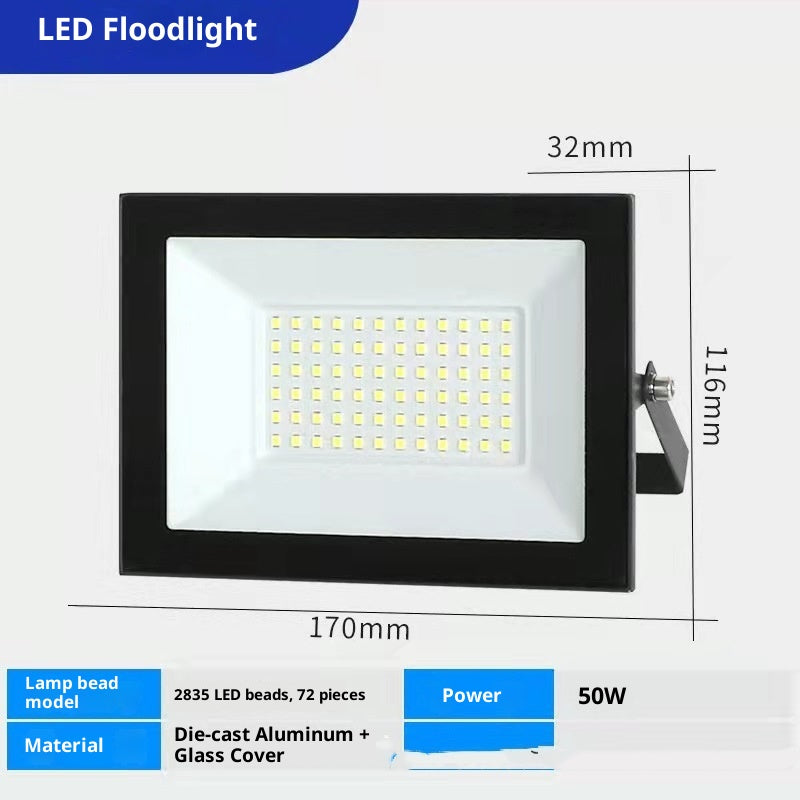 Borderless LED Projecteur extérieur étanche