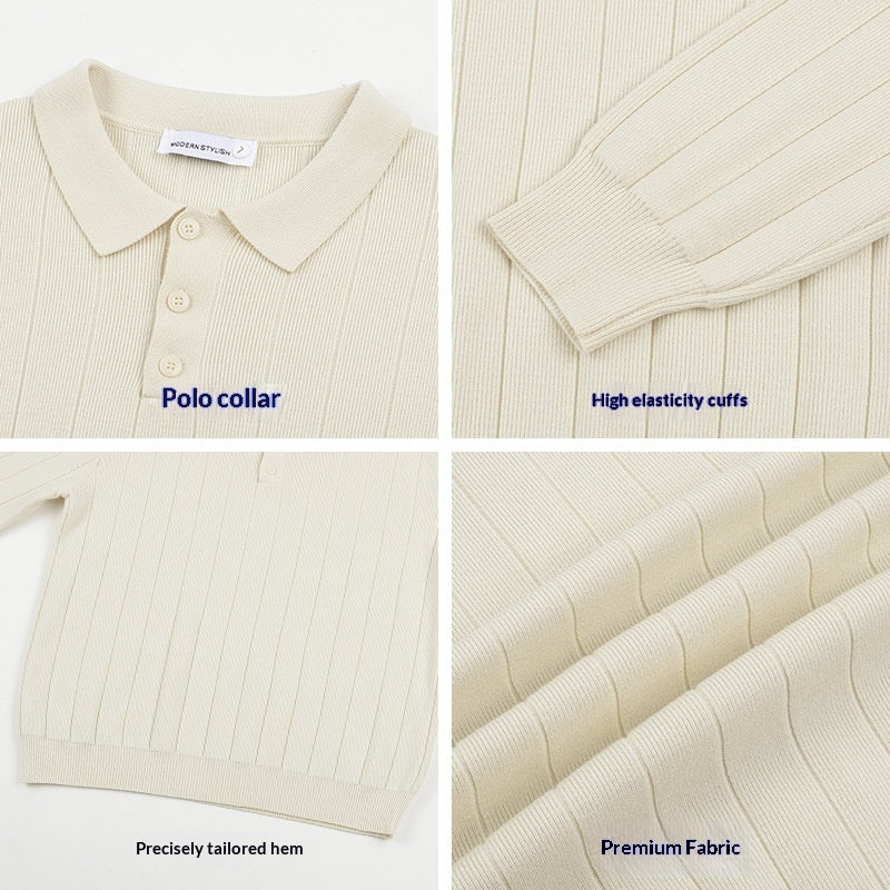 Chemise à manches longues pour hommes