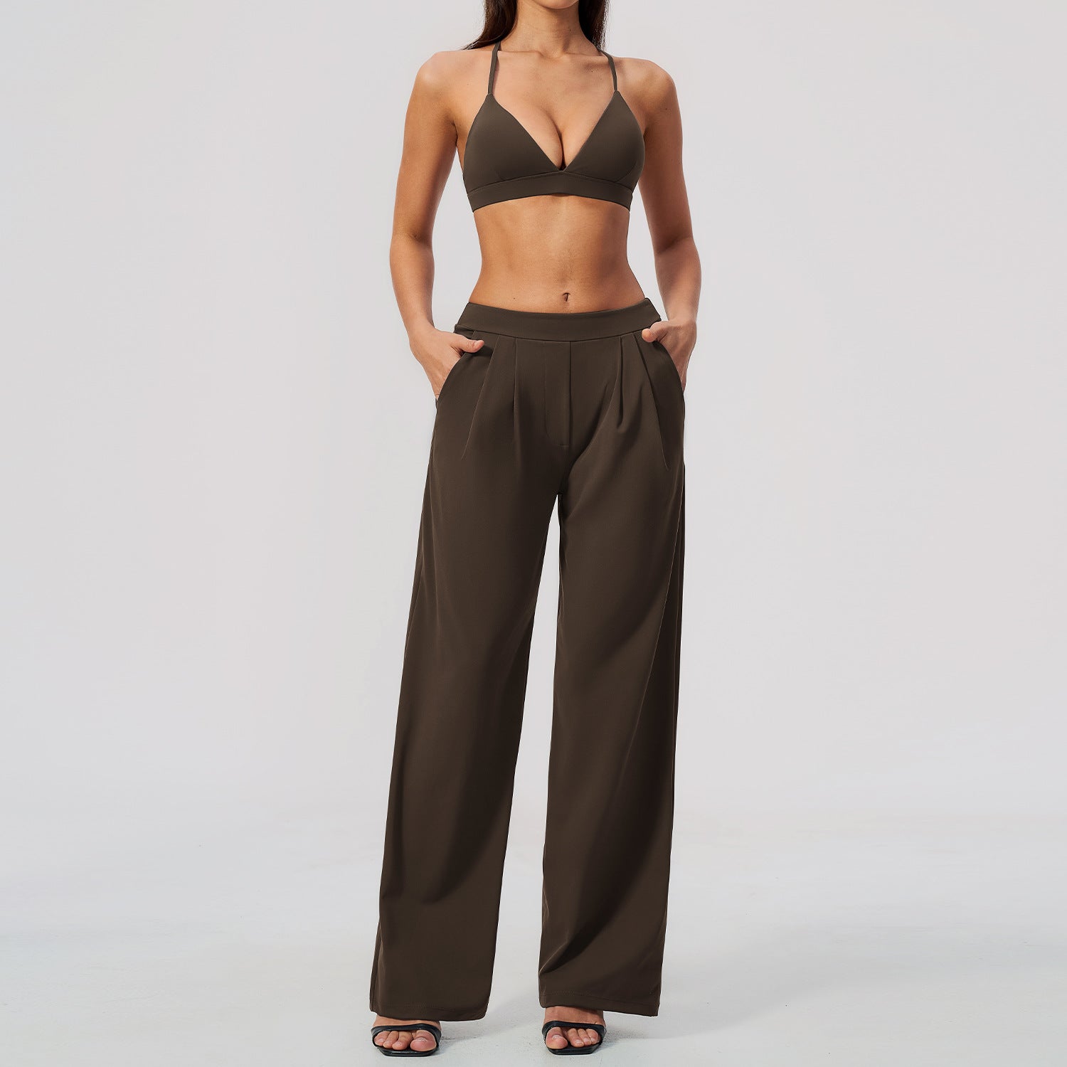 Fitness Activewear Kit deux pièces à sec rapide pour le yoga