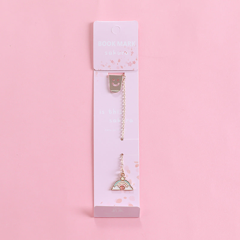 Signet pendentif en métal de dessin animé créatif