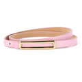 Ceinture simple couleur de bonbons sauvage