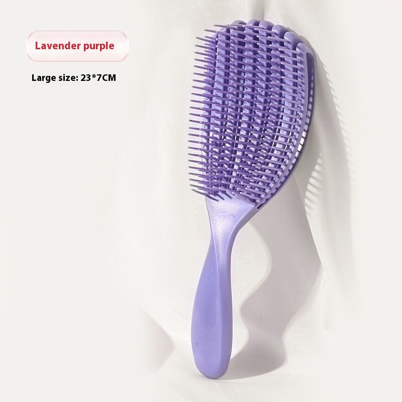 Multifunctional ribbed massage comb