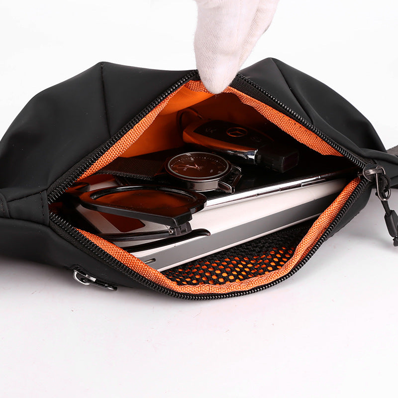Mode homme simple et léger Mini sac de taille