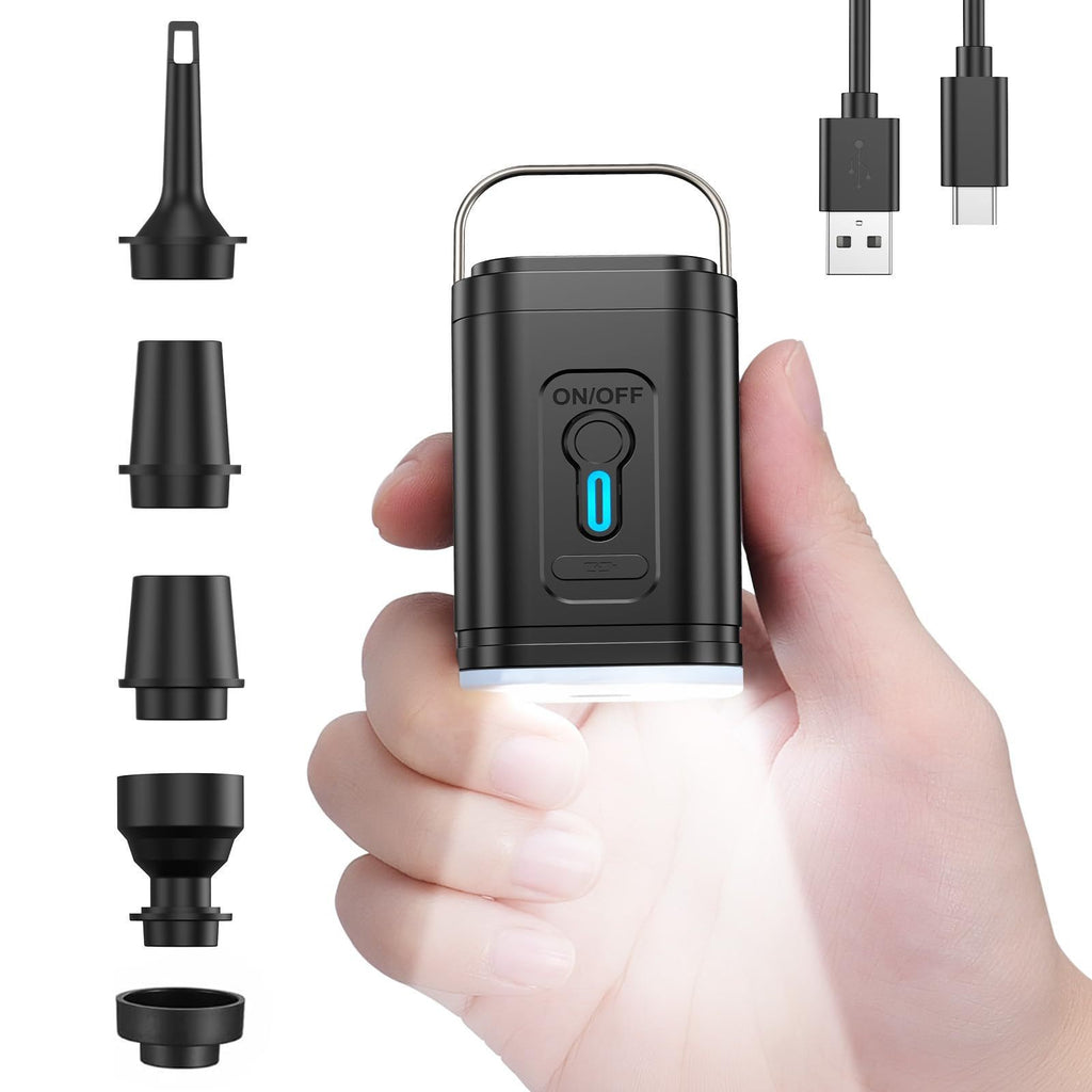 Ménagère électrique petite pompe à air à recharge rapide à double usage