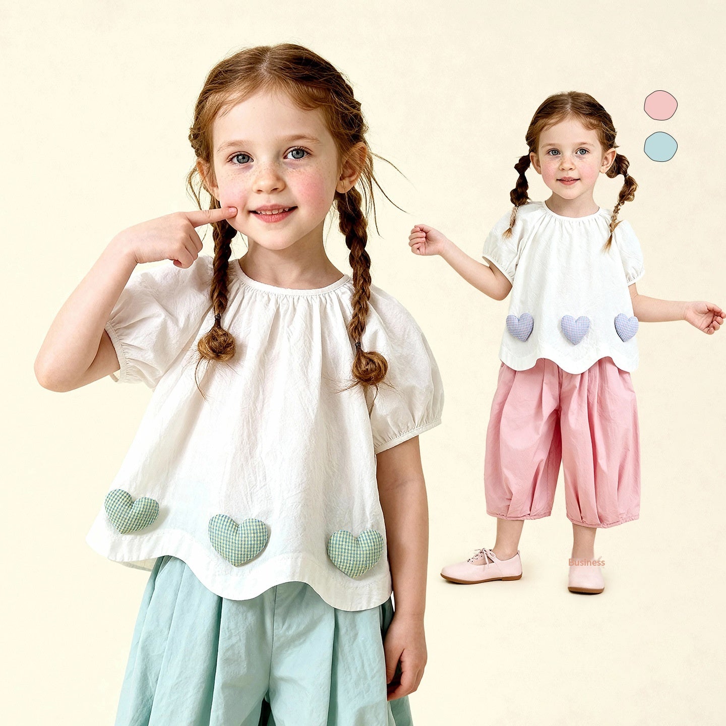 Filles Ensemble en deux pièces et pantalons