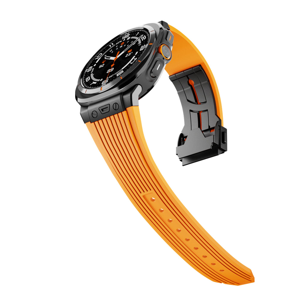 Bracelet de montre à grains en alliage de silicone