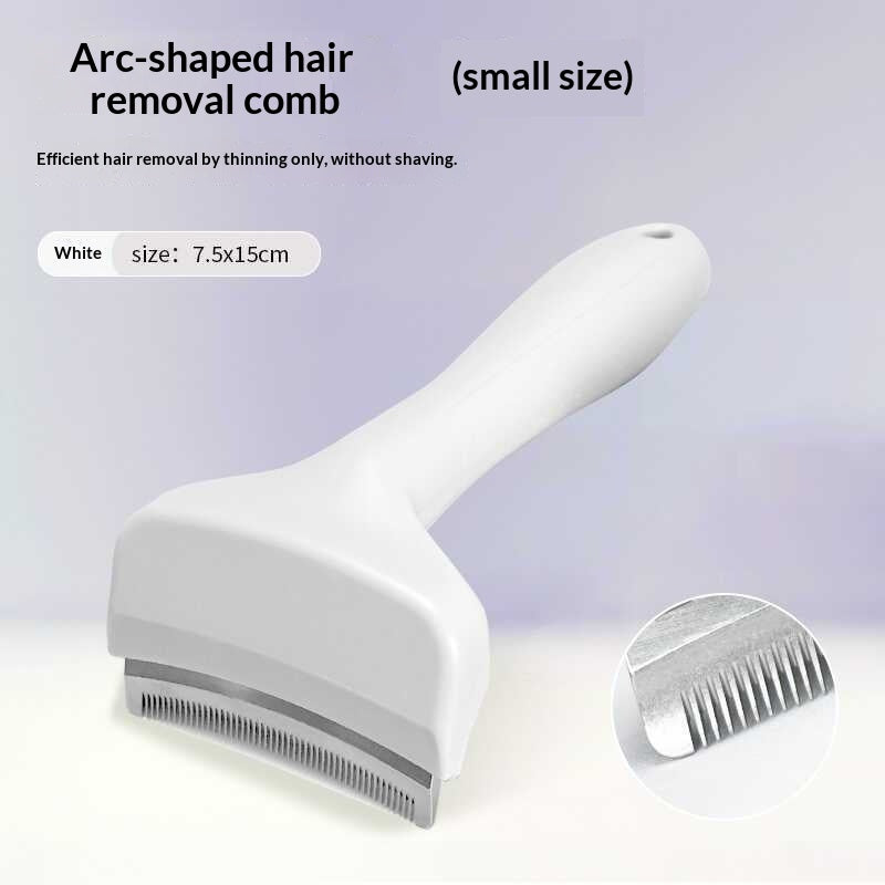 Outil d'affinage de la fourrure de chat Brosse à déchiquetage à double usage pour chats