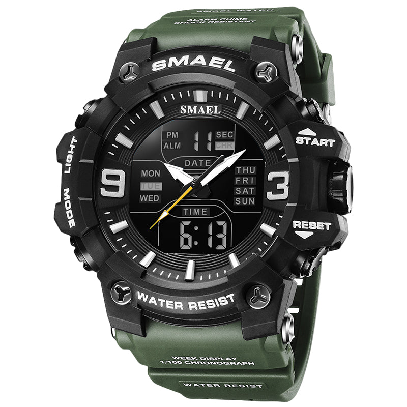 Montre électronique étanche à l'eau de sport