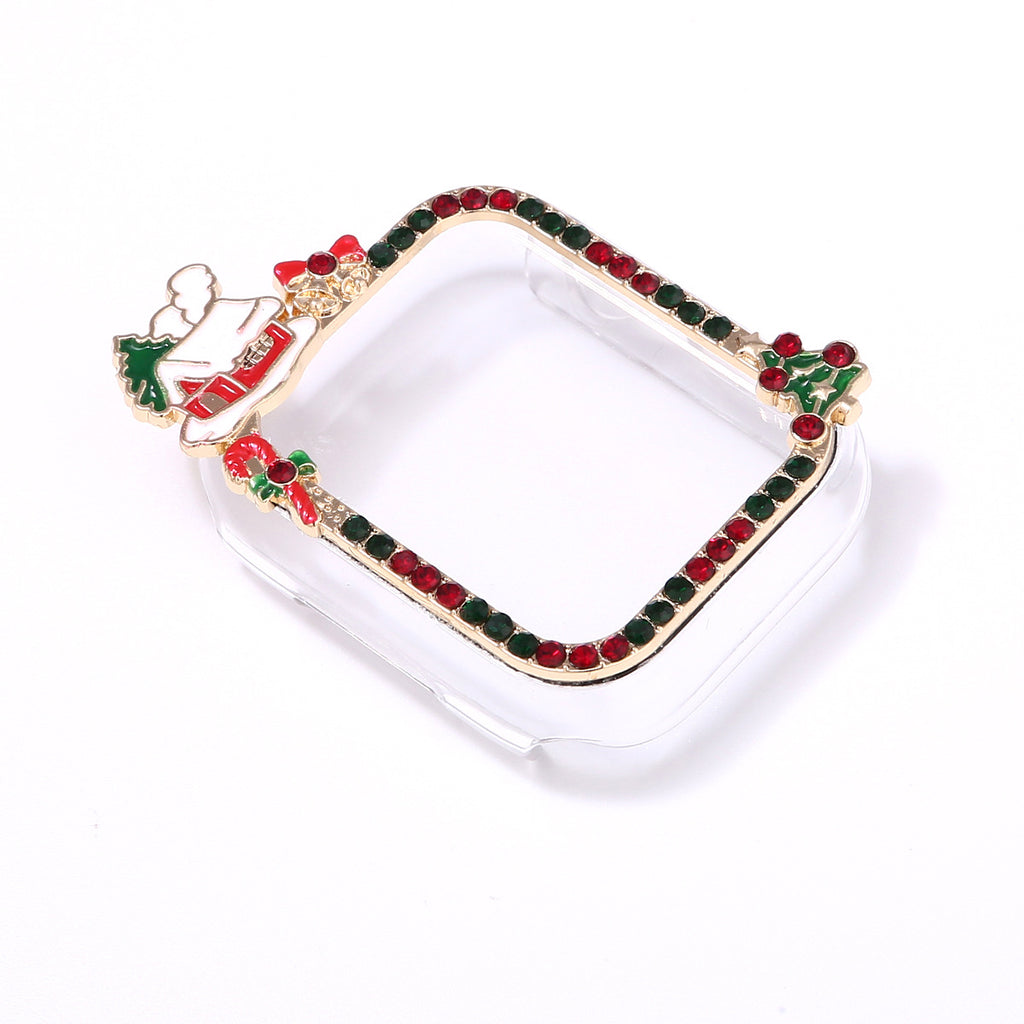 Bracelet de montre Decor de fête de Noël compatible avec les montres